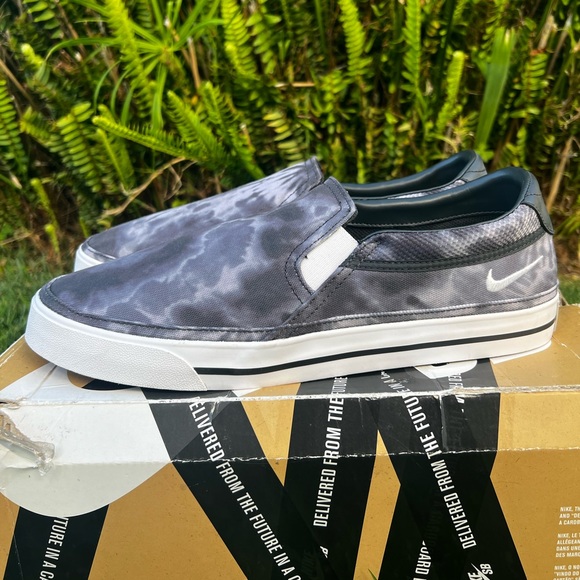 NIKE COURT LEGACY PRINT | TIE-DYE | GREY FOG | SIZE 11 - Picture 6 of 6